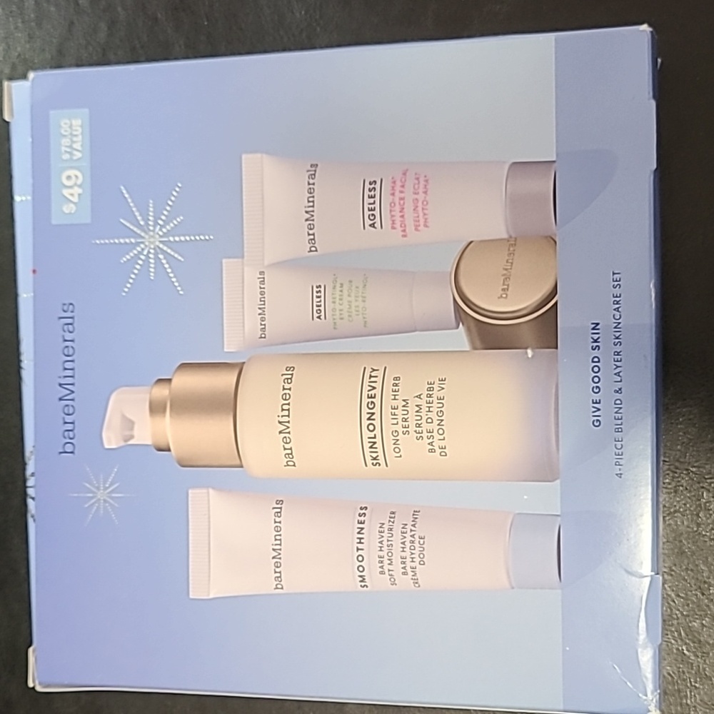 bareMinerals 4-Piece Blend & Layer Skincare Set